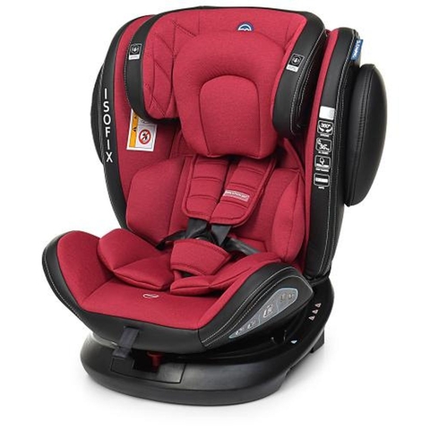 Автокресло ME 1045 EVOLUTION 360* Royal Red, детское,группа 0+/1-2-3,isofix, поворот 360*,красн