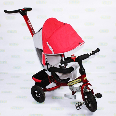 Велосипед трехколесный TILLY Combi Trike BT-CT-0015 RED с надувными колесами /1/