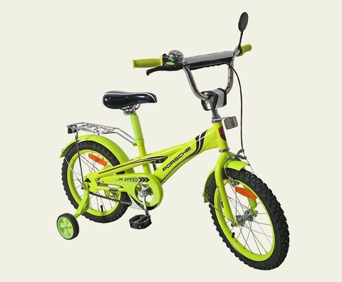 Велосипед 2-х колес 16'' 171638 (1шт) со звонком,зеркалом,руч.тормоз