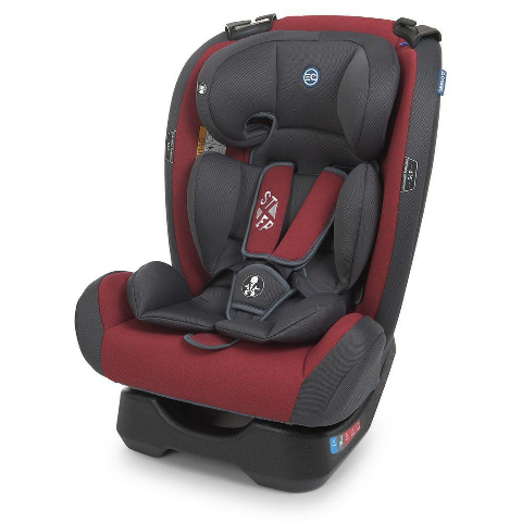 Автокресло детское ME 1017 STEP Royal Red, группа0+/1-2-3(до36кг),5-ти точ.рем.безоп, красный