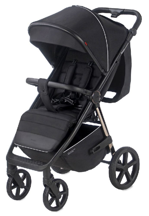 Прогулянкова коляска CARRELLO Bravo CRL-5515 Jet Black /1/