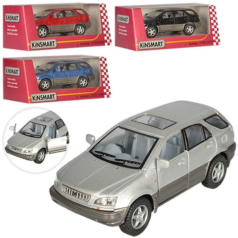 Машинка KT 5040 W (24шт) металл,инер-я,12см,1:36,рез.колеса,откр.двери,4цвета, в кор-ке,16-7-8см