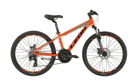 Велосипед 24" Leon JUNIOR (OPS-LN-24-033), AM DD AL рама-12,5" оранжевый 2019