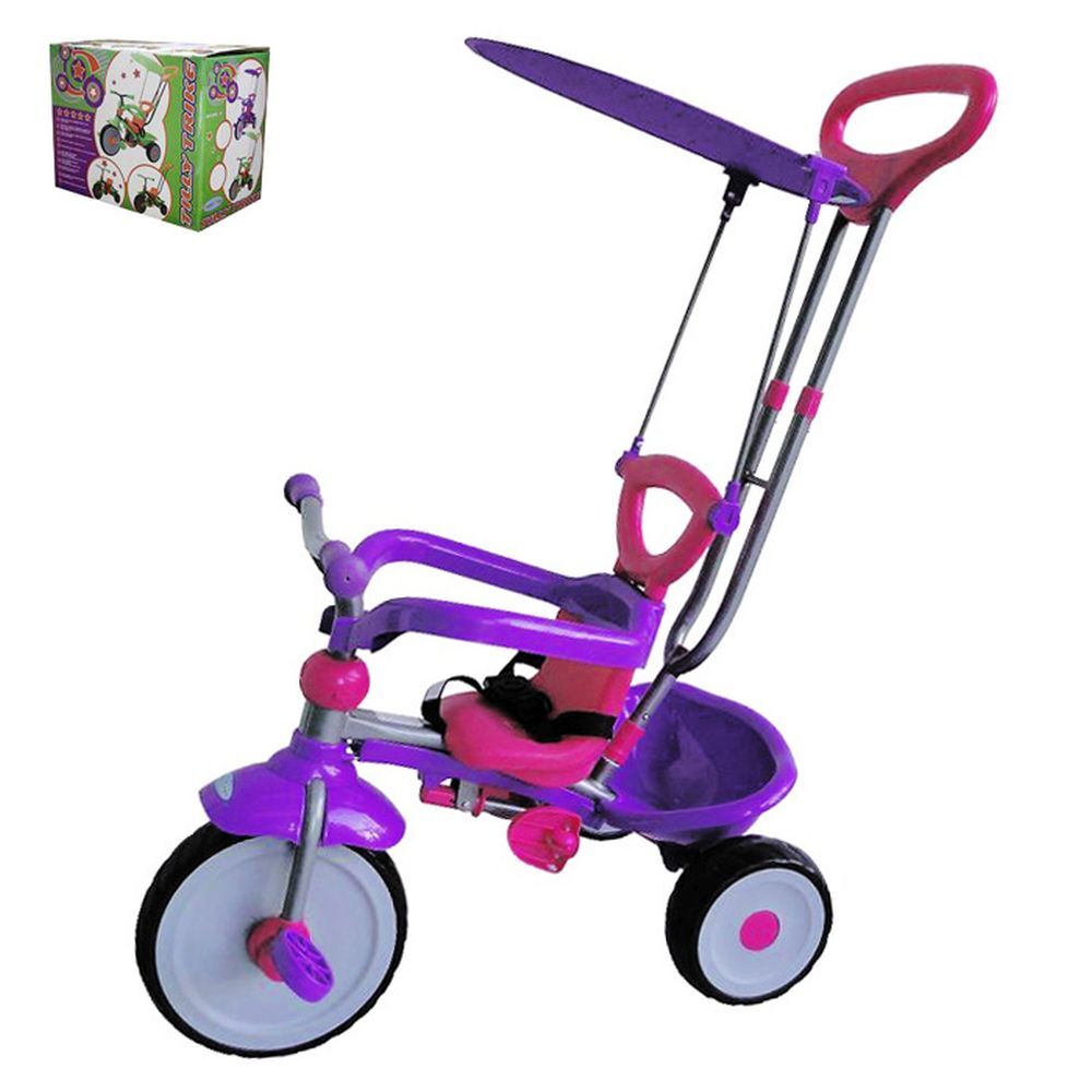 Велосипед трехколесный TILLY TT-2012 PINK+VIOLET /1/