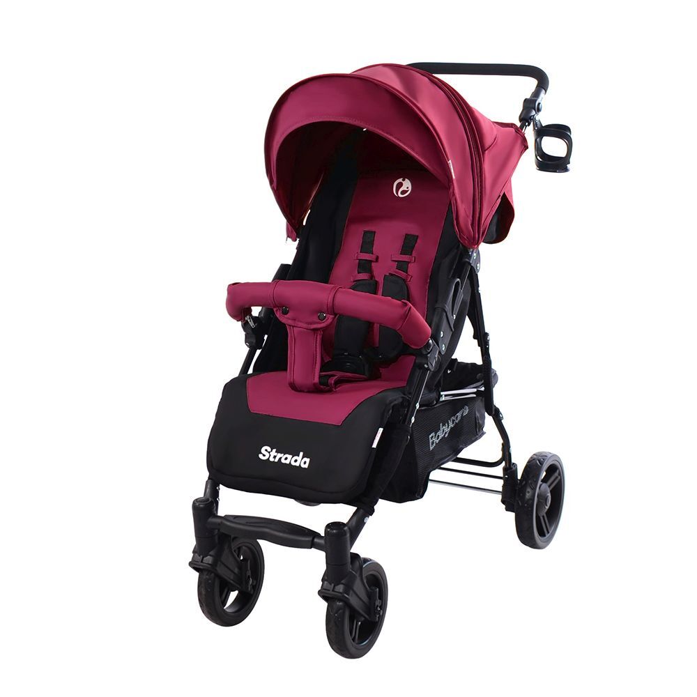 Коляска прогулочная BABYCARE Strada CRL-7305 Dark Cherry /1/ MOQ