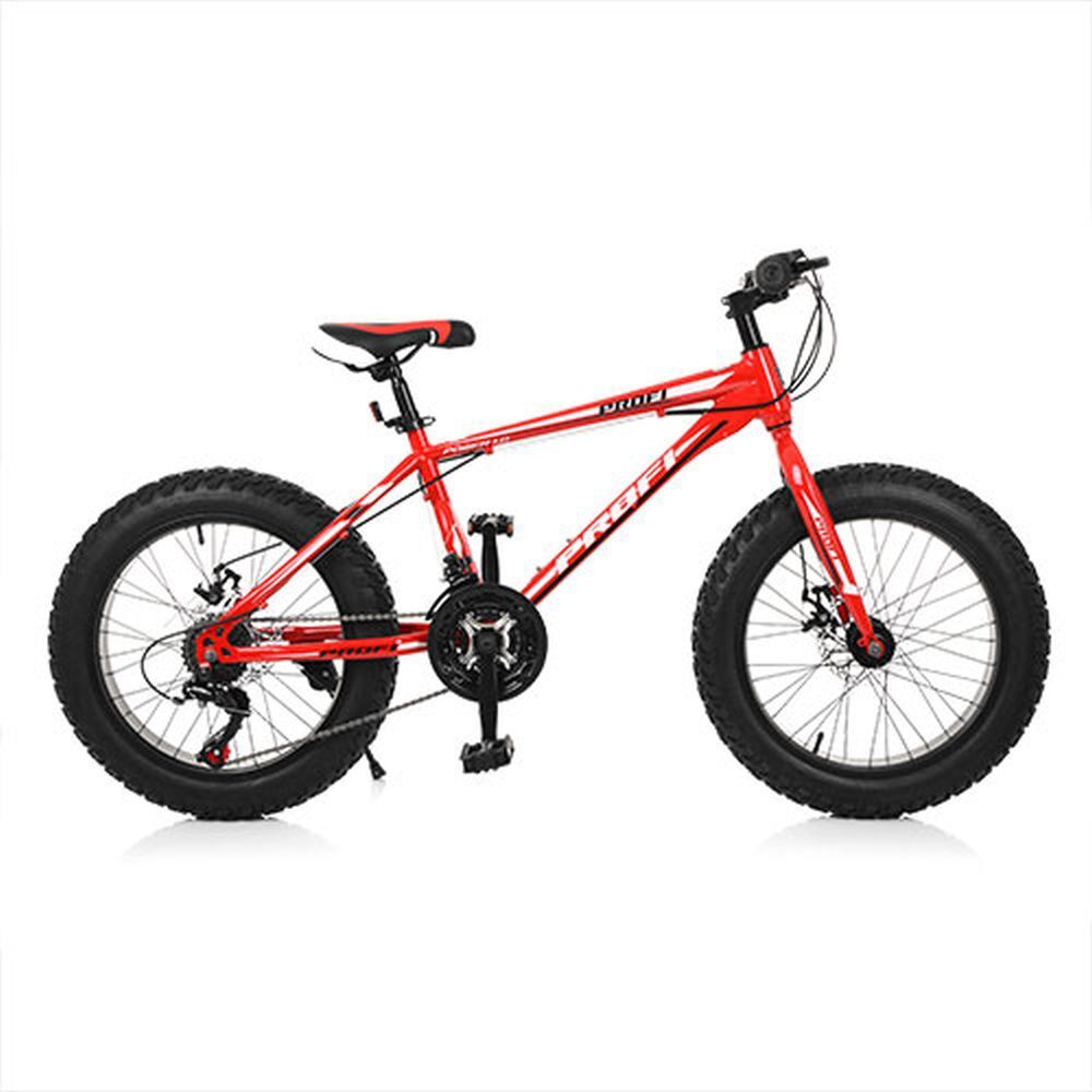 Велосипед 20 д. EB20POWER 1.0 S20.4(1шт) сталь.рама 13",Shimano 18SP,алюм.DB,алюм.обод, 20"*4.0,крас