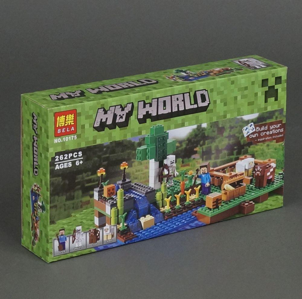 Конструктор Bela My World 10175, Ферма, 262 детали, в коробке