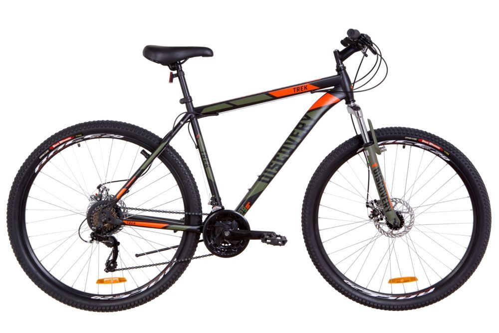 29 TREK AM DD рама-20" St 2019 черно-оранжевый хаки (м)