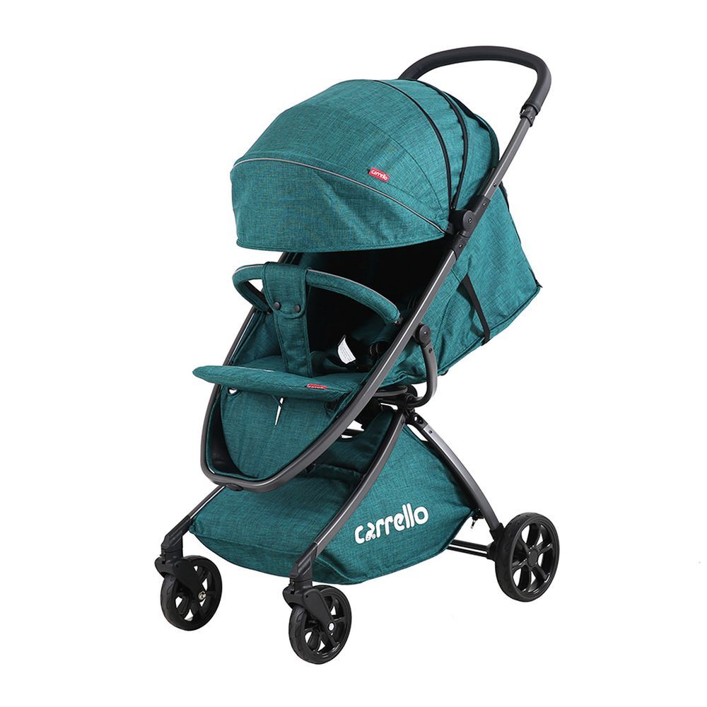 Коляска прогулочная CARRELLO Magia CRL-10401 Green/Sea Green алю рама, резин.кол.+дождевик S /1/ MOQ