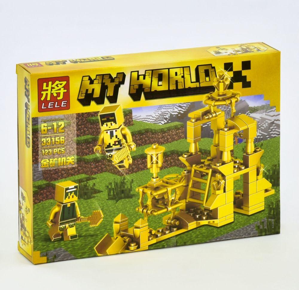 Конструктор Lele My World 33156, Золотая серия, в коробке