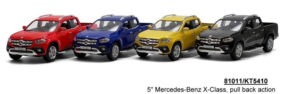 Модель джип 5" KT5410W Mercedes-Benz X-Class пикап метал.инерц.откр.дв.4цв.кор./96/