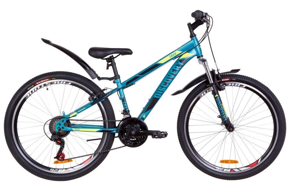 26 TREK AM Vbr рама-13" St с крылом Pl 2019 малахитовый с желтым (м)