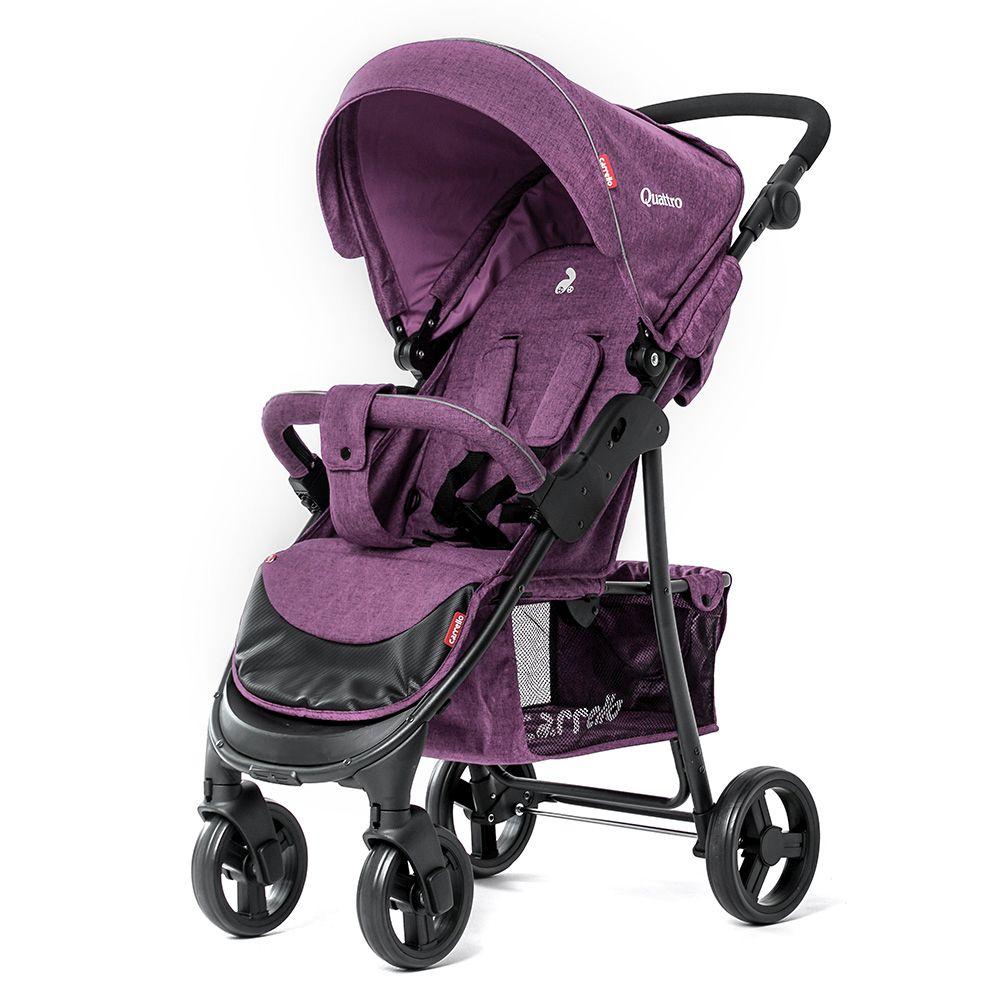 Коляска прогулочная CARRELLO Quattro CRL-8502 Amethyst Purple в льне /1/ MOQ