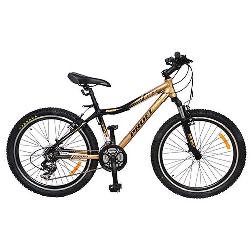 Велосипед 24" XM241C (1шт) черно-золотой