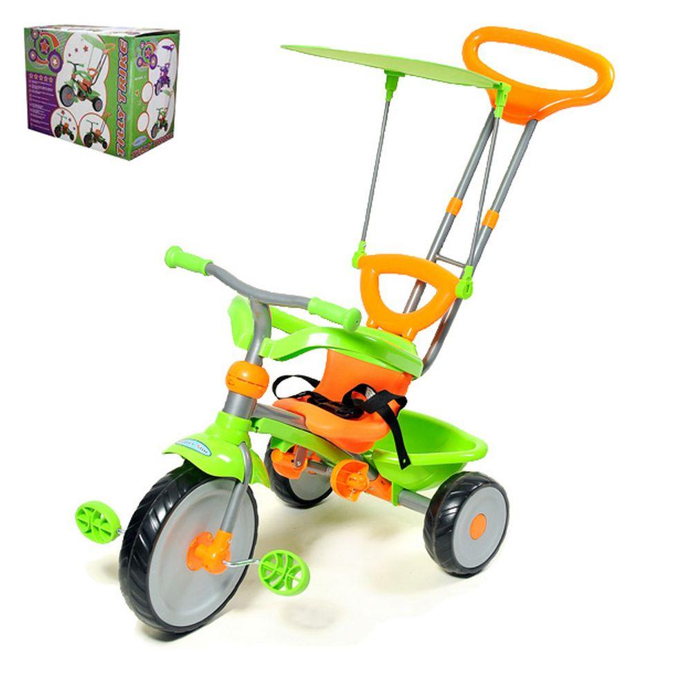 Велосипед трехколесный TILLY TT-2012 GREEN+ORANGE /1/