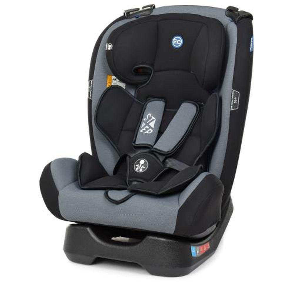 Автокресло детское ME 1017 STEP Royal Dark Gray (2шт) 0+1,2,3, темно-серый