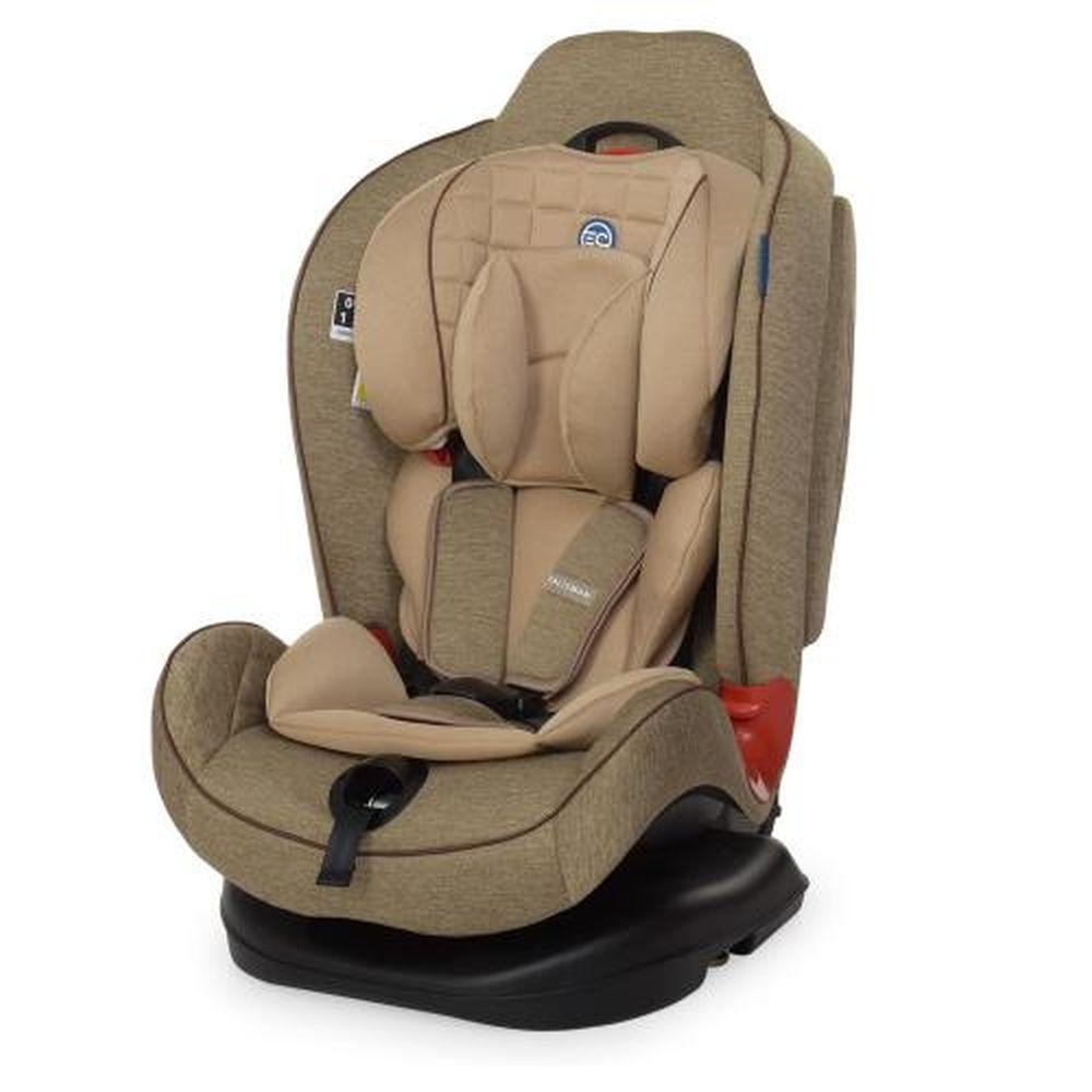 Автокресло ME 1065 TALISMAN Beige (2шт) группы 0+1,2, лен, беж