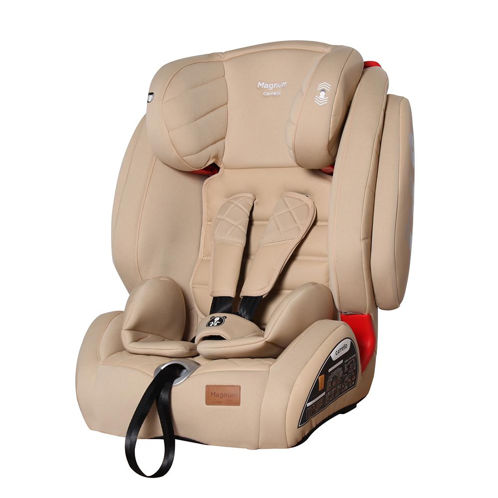 Автокресло CARRELLO Magnum CRL-9802 Beige Lion группа 1+2+3 ISOFIX+SPS+TOP TETHER /2/