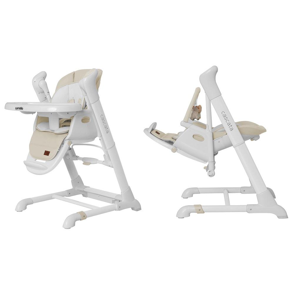 Стульчик-качели CARRELLO Cascata CRL-10303 Cream Beige /1/ MOQ