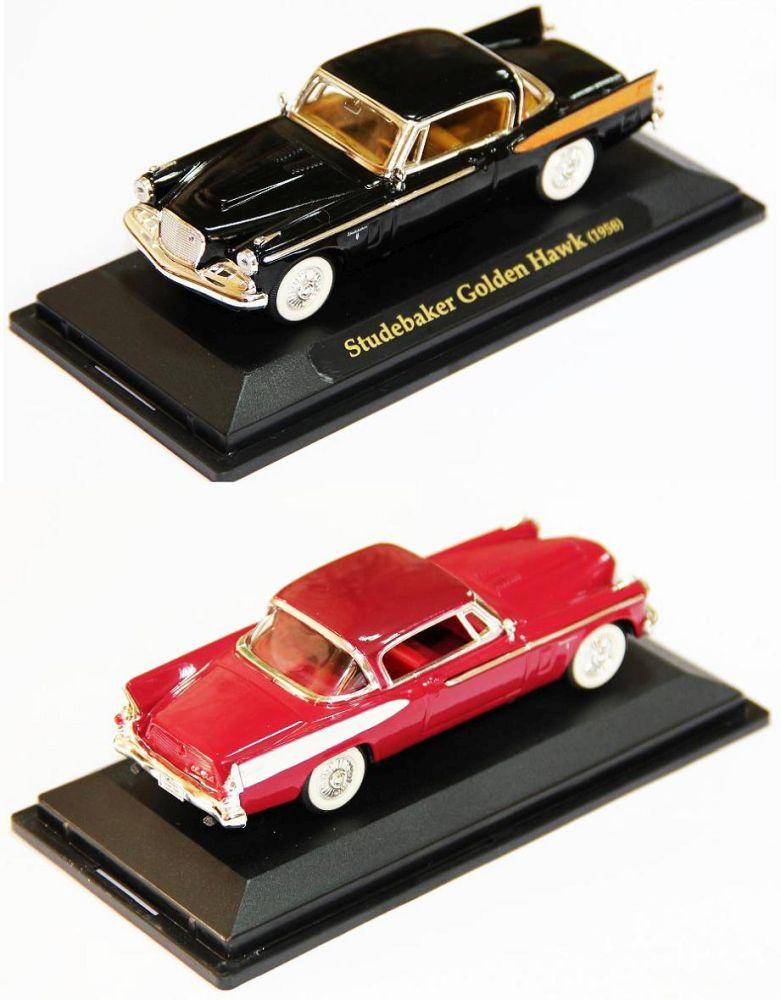 Модель легковая 4" 94254 метал. 1:43 STUDEBAKER GOLDEN HAWK 1958 /48/