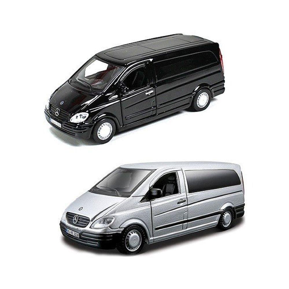 Автомодель - MERCEDES-BENZ VITO (сріблястий, чорний1:32)