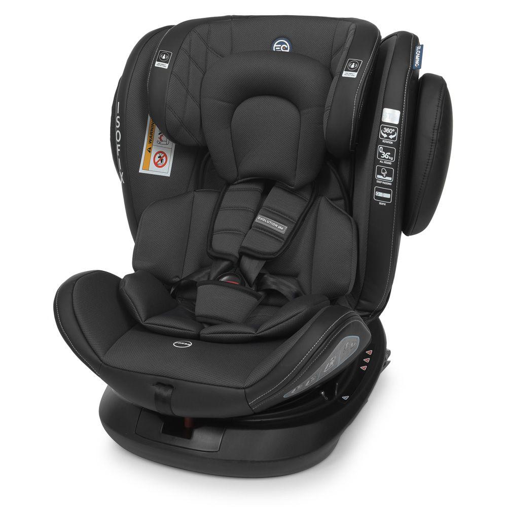 Автокресло ME 1045 EVOLUTION 360* Premium Black, детское,группа 0+/1-2-3,isofix, поворот 360?,ч