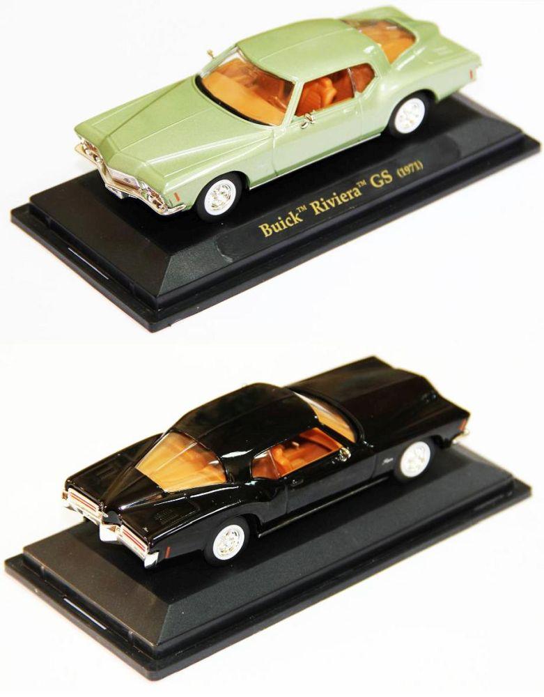 Модель легкова 4'' 94252 BUICK RIVIERA GS WB 1971 метал.1:43 /48/