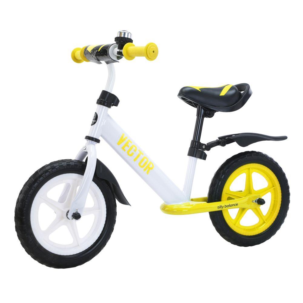 Беговел 12" BALANCE TILLY Vector T-21256/1 Yellow /1/