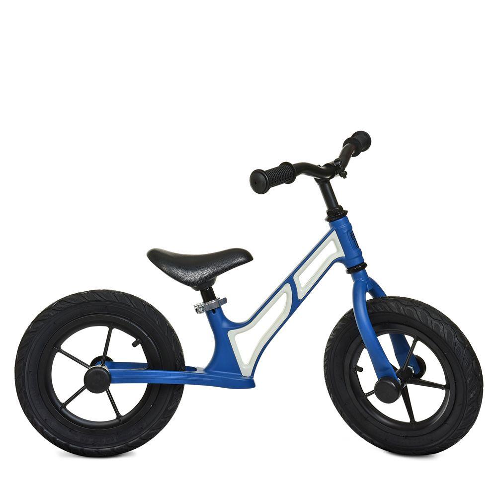 Беговел  12" PROFI KIDS HUMG1207A-3, магн.рама,кол.рез,алюм.обод,эксцен.сид,SKD50%,син-бе