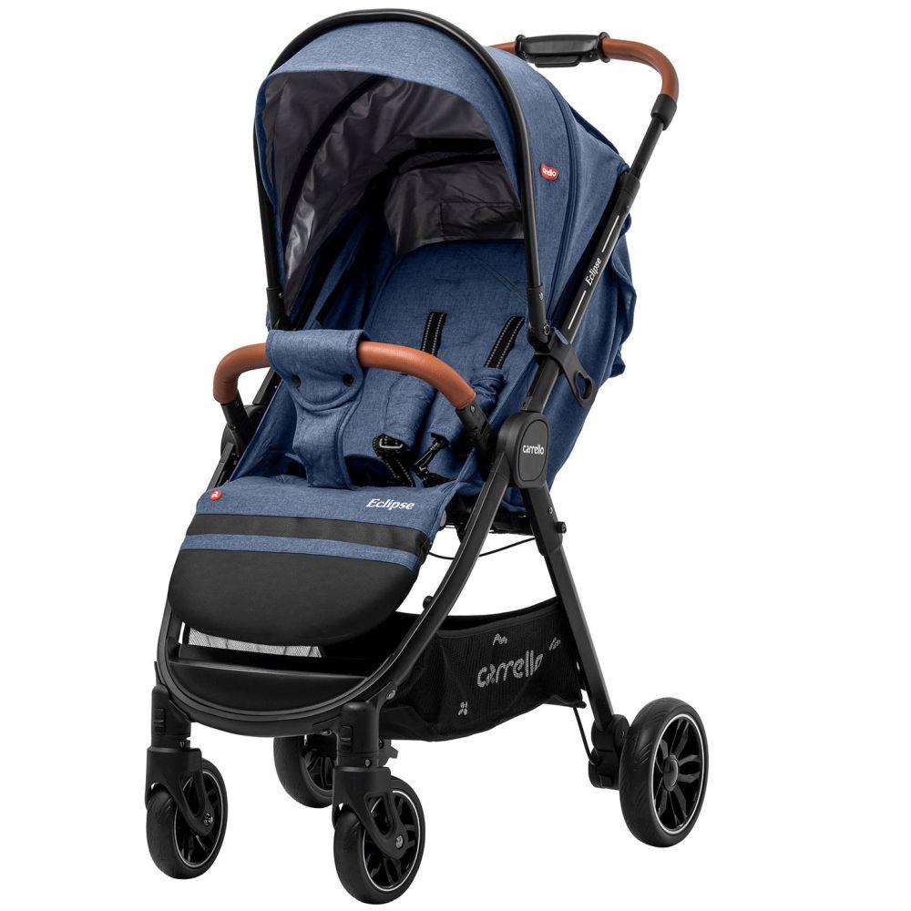 Прогулянкова коляска CARRELLO Eclipse CRL-12001/1 Denim Blue +дощовик M /1/