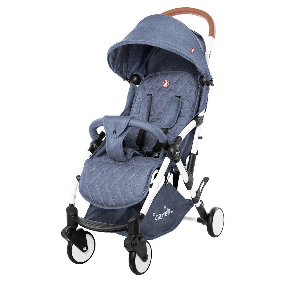 Прогулянкова коляска CARRELLO Pilot CRL-1418/1 Denim Blue +дощовик S /1/ MOQ