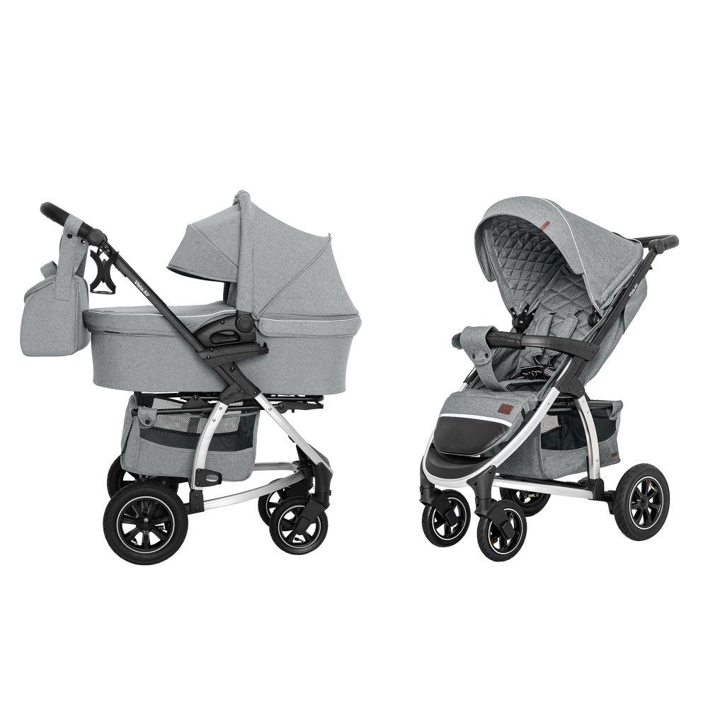 Коляска універсальна CARRELLO Vista CRL-6506 (2in1) Shark Gray / 1 /