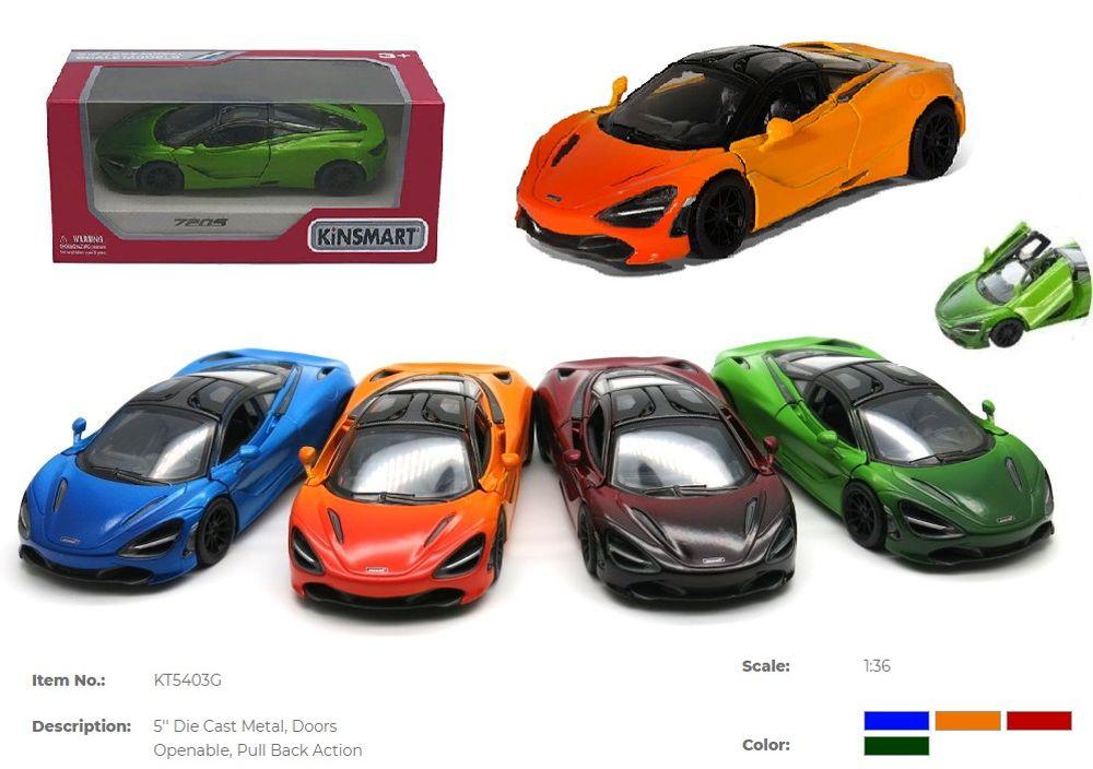 Модель MCLAREN MSO 720S 5'' KT5403WG Gradient метал.інерц.відкр.дв.4кол.кор./96/