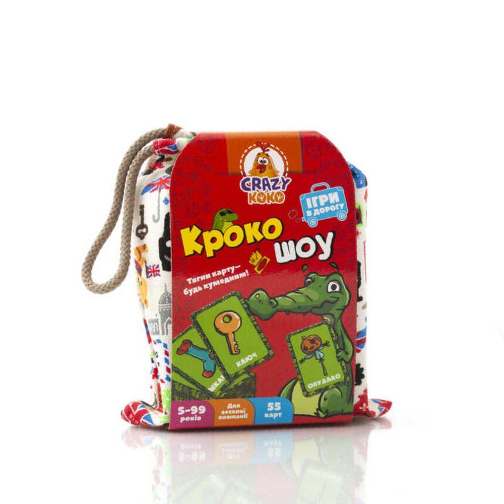 Игра в мешку "Крокошоу" (укр) VT 8077-10, "Vladi Toys" |12|