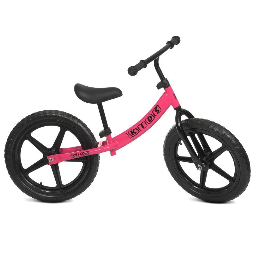 Беговел 16" PROFI KIDS М 5468-5, колеса EVA,пласт.обод,, малиновый