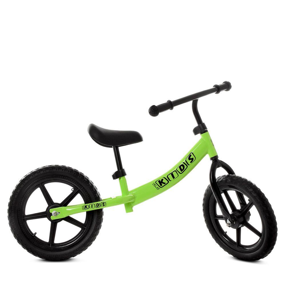 Беговел 14" PROFI KIDS М 5467-2, колеса EVA,пласт.обод, салатовый