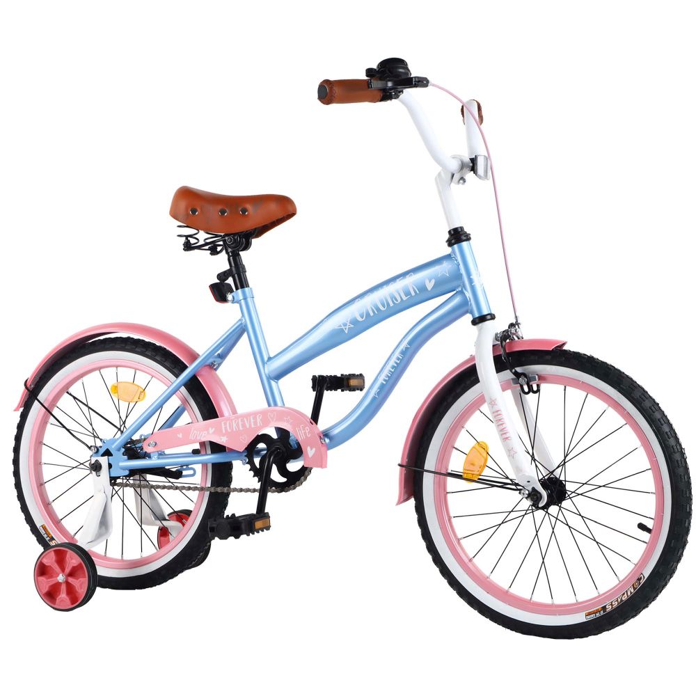 Велосипед 16" CRUISER T-21631 blue+pink /1/