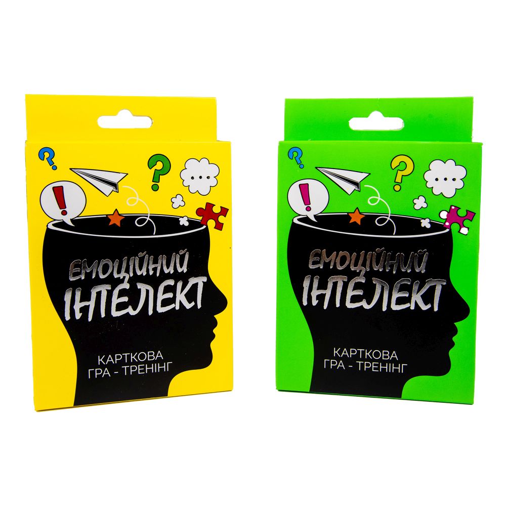 Карткова гра Strateg Емоційний інтелект розважальна тренінг українською мовою (30237)