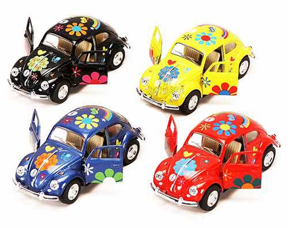 Модель легковая  5" KT5057WF VOLKSWAGEN CLASSICAL BEETLE (1962) метал.инерц.откр.дв.1:32 кор./96/