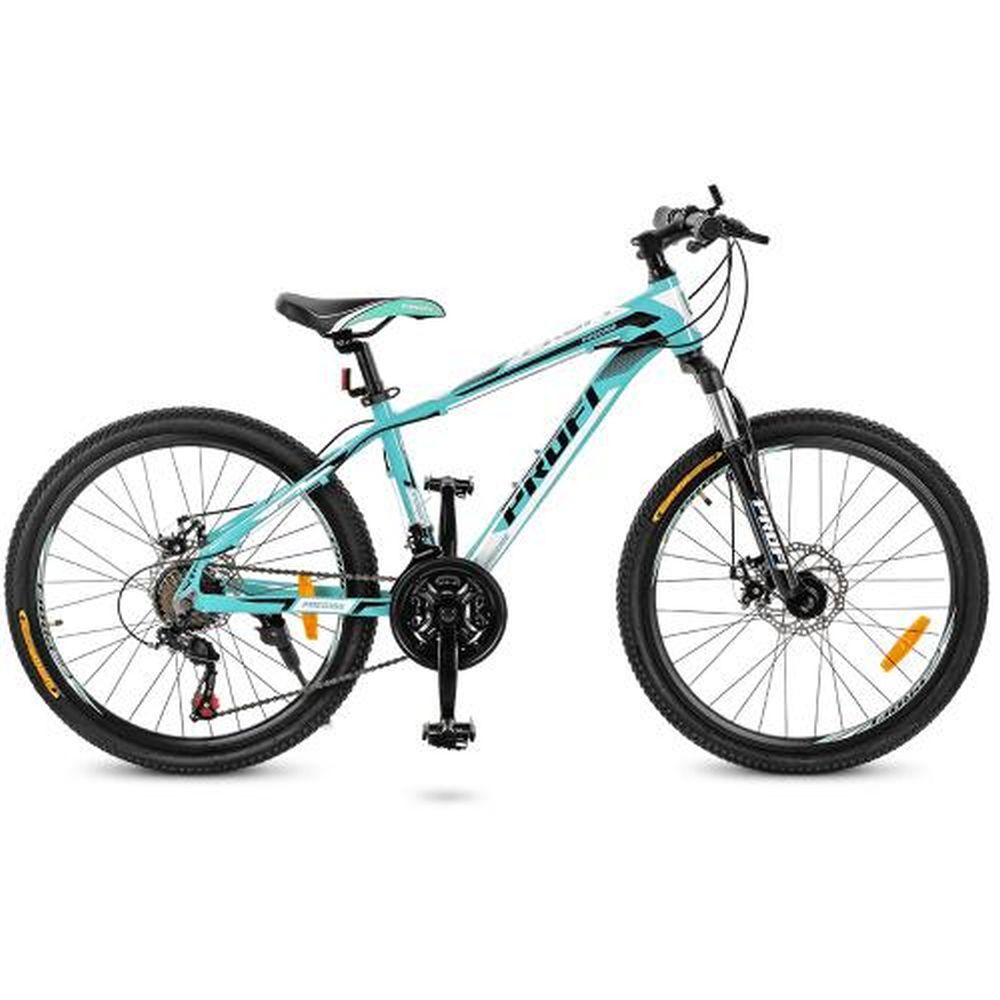 Велосипед 24" PROFI G24PRECISE A24.1, рама - 14" AL, Shimano 21SP,кассета,алюм.DB,двойн.об.,мята