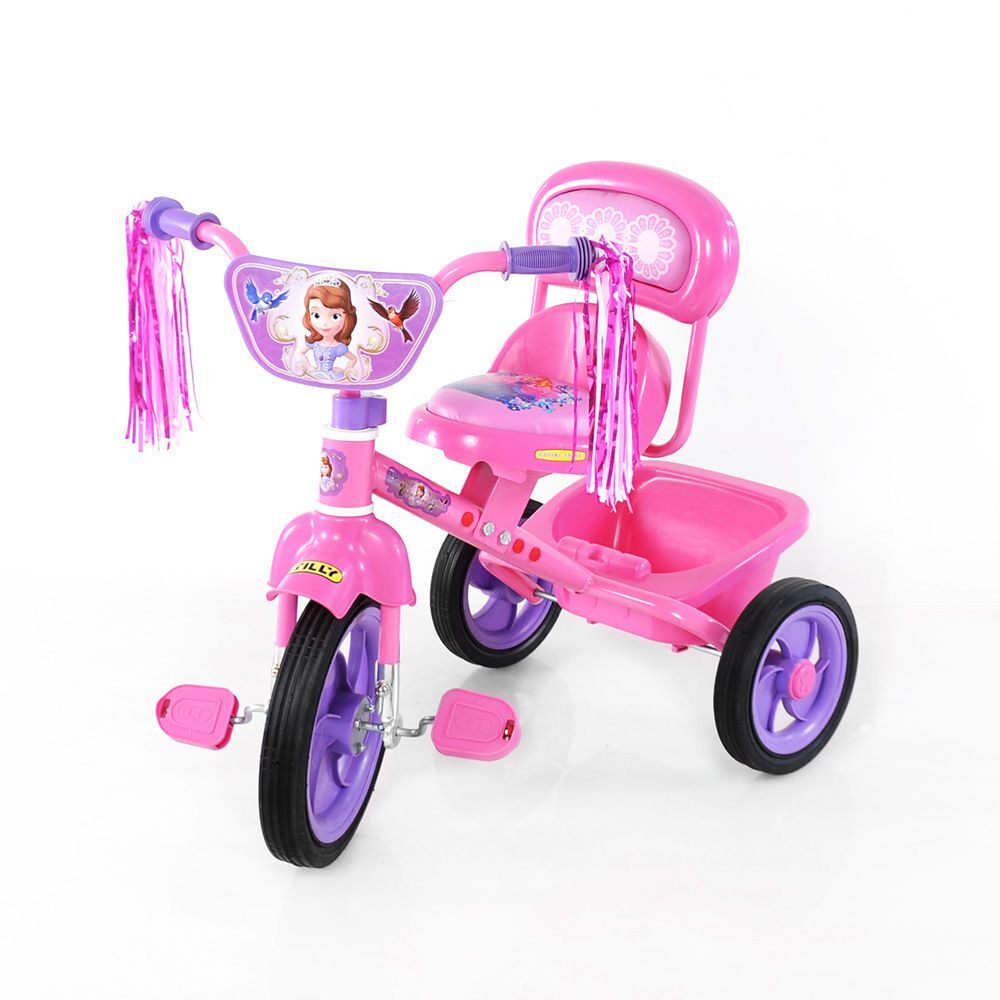 Велосипед TILLY COMBI TRIKE BT-CT-0008 PINK кор.ш.к./3/