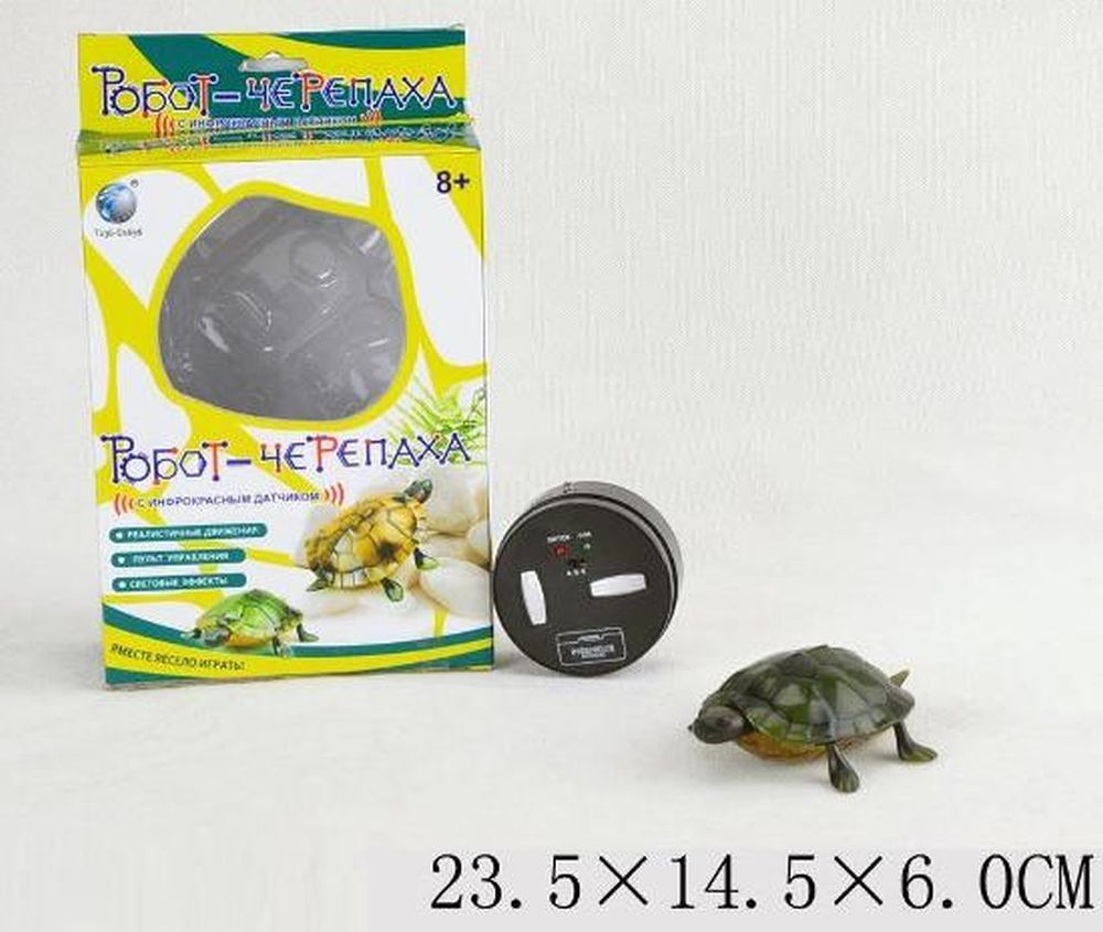 Животное батар р/у 9993 (72шт/2) черепаха,в кор. 19.5*14,5*5,5см