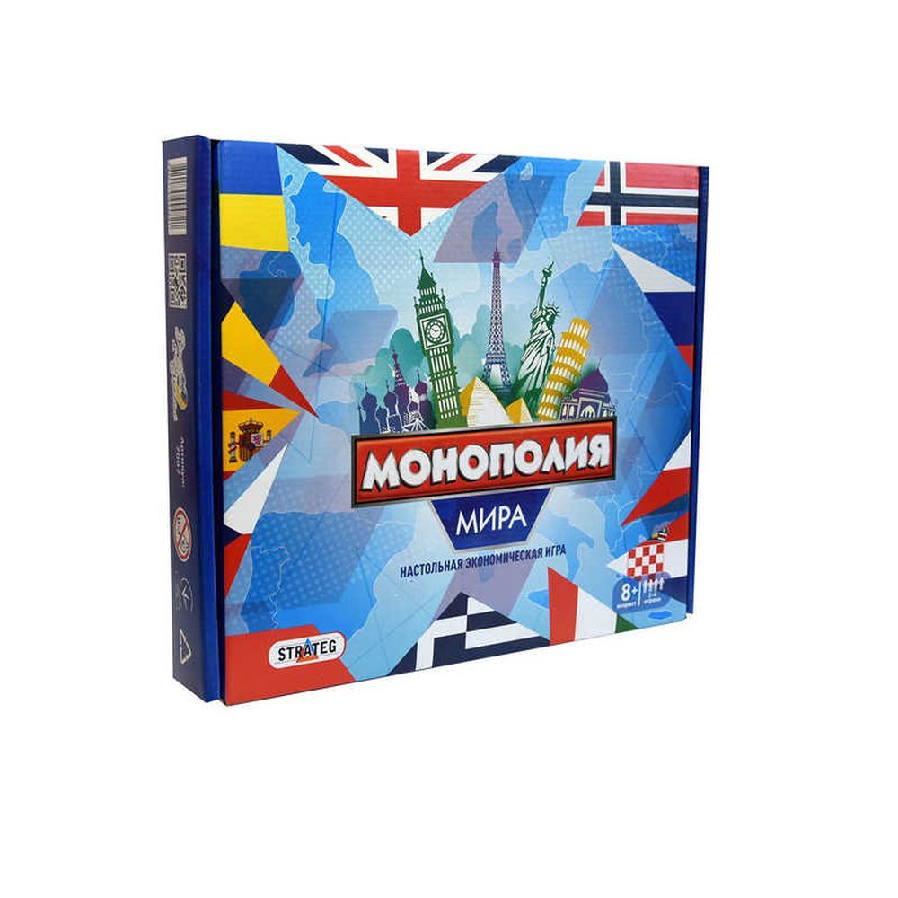 Игра LUX "Монополия мира" 7007 (5) "STRATEG"