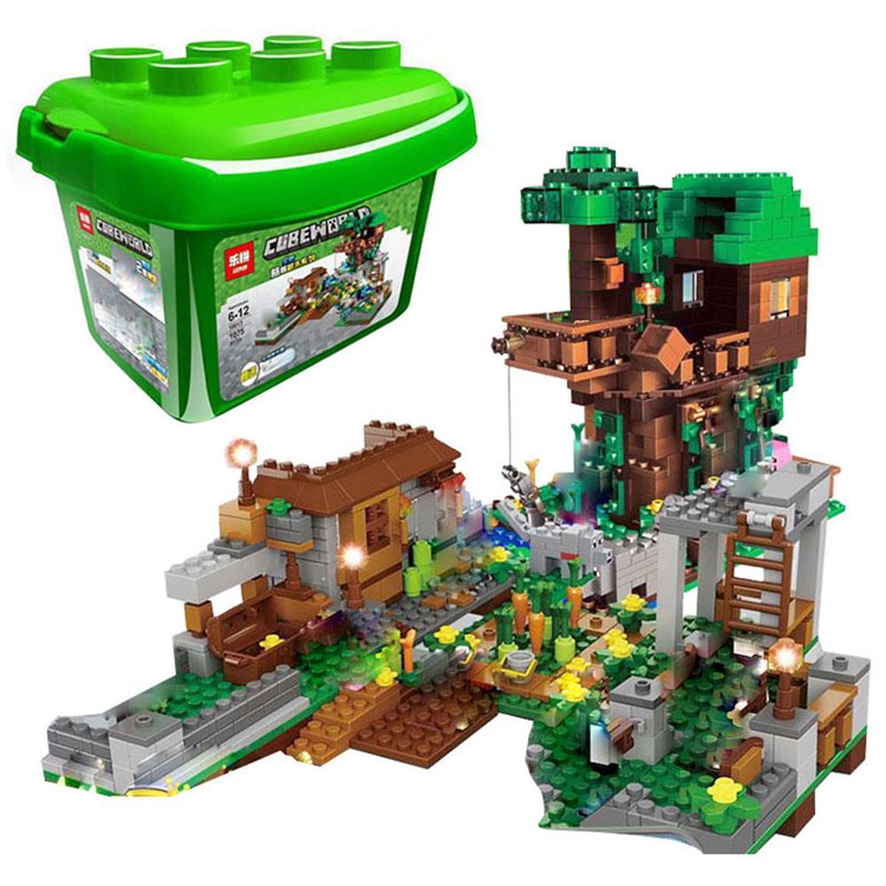 Конструктор LEPIN MINECRAFT 18031 (20шт/20) 1075 дет, в пластик. боксе 28*19*21 см