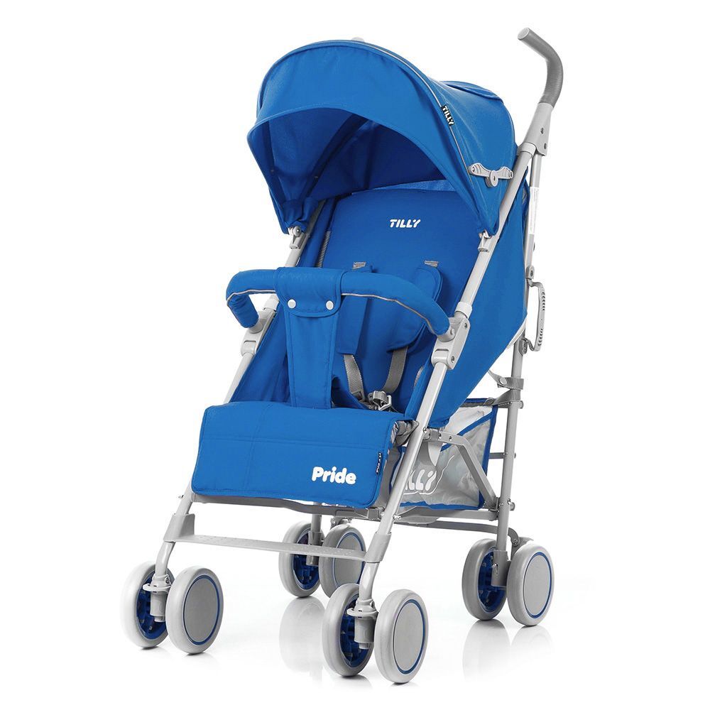 Коляска прогулочная TILLY Pride T-1412 Blue /2/