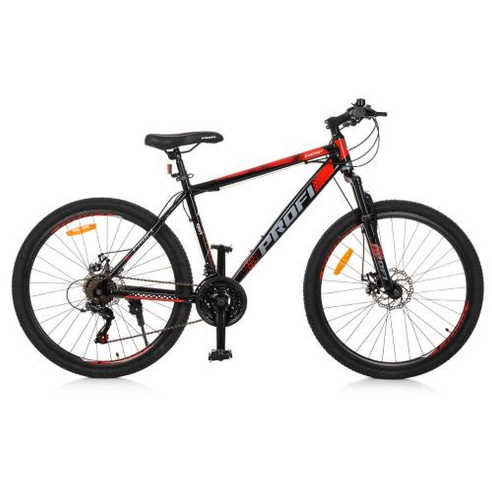 Велосипед 26 д. G26ENERGY A26.1 (1шт)алюм.рама 18",SHIMANO 21SP,алюм.VB, красно-черн