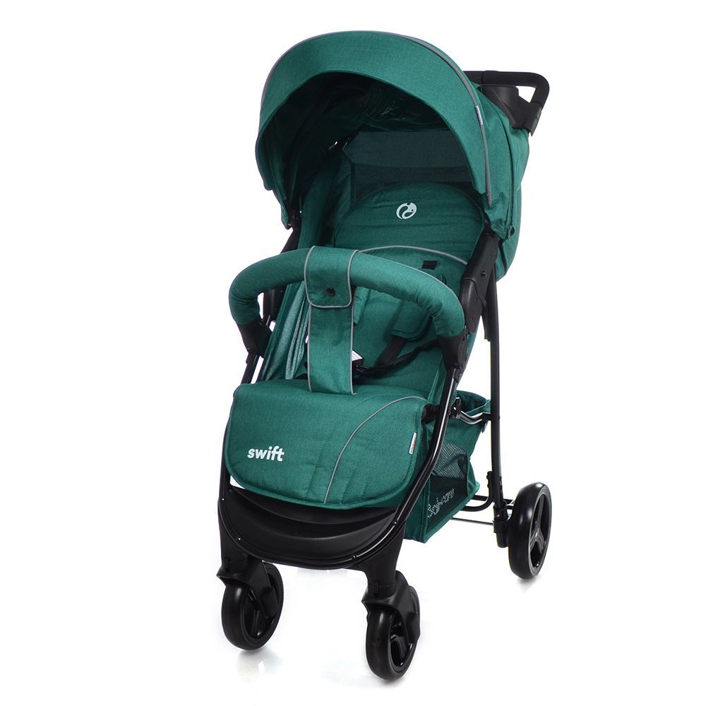 Коляска прогулочная BABYCARE Swift BC-11201 Green в льне /1/ MOQ