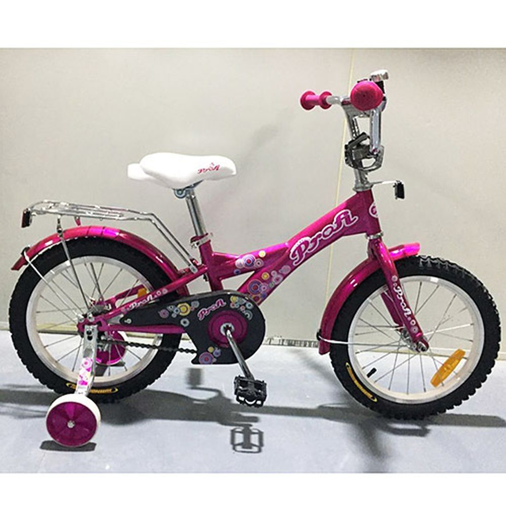 Велосипед детский PROF1 20д. G2062 (1шт) Original girl,малиновый,звонок,подножка